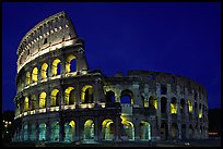 Colosseum, the city greatest amphitheater. Rome, Lazio, Italy ( color)