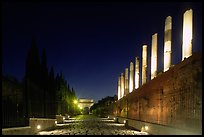 Via Sacra at night. Rome, Lazio, Italy (color)