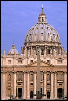 Basilic Saint Peter, catholicism's most sacred shrine. Vatican City (color)