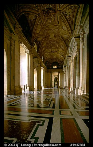 Entrance of Basilica San Pietro. Vatican City (color)