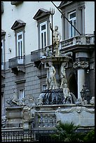 Fountain. Naples, Campania, Italy ( color)
