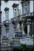 Fountain. Naples, Campania, Italy