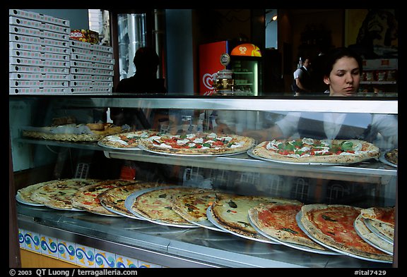 Pizza restaurant. Naples, Campania, Italy