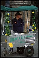 Lemonade vendor. Naples, Campania, Italy