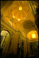 Interior of Chiesa di San Giorgio Maggiore. Naples, Campania, Italy ( color)