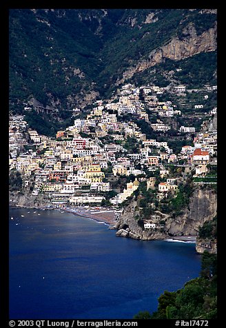 Positano. Amalfi Coast, Campania, Italy (color)