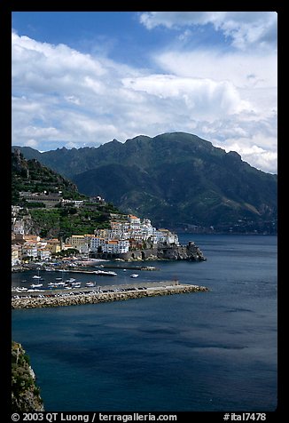 Amalfi. Amalfi Coast, Campania, Italy (color)