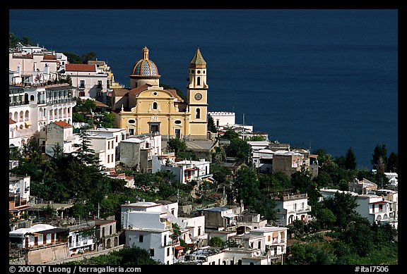 Praiano. Amalfi Coast, Campania, Italy (color)