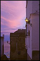 Houses at sunset, Positano. Amalfi Coast, Campania, Italy ( color)