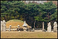 Jeongneung, royal tomb of the Joseon Dynasty, Samreung Gongwon. Seoul, South Korea