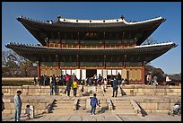 Injeong-jeon, Changdeok Palace. Seoul, South Korea (color)