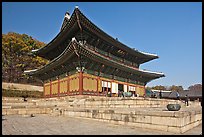 Throne Hall, Changdeokgung Palace. Seoul, South Korea (color)