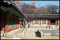 Jeongsa-cheong, Jongmyo shrine. Seoul, South Korea ( color)