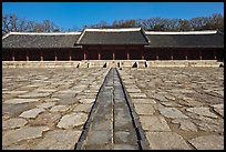 Jongmyo royal ancestral shrine. Seoul, South Korea