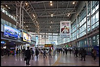 Inside Seoul train station. Seoul, South Korea ( color)