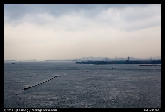 Incheon bay. South Korea