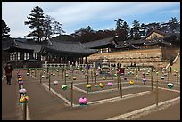 Labyrinth, Haeinsa Temple. South Korea (color)