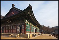 Daejeokkwangjeon (Hall of Great Silence and Light), Haein-sa Temple. South Korea