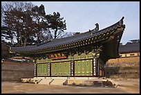 Side hall, Haein sa Temple. South Korea ( color)