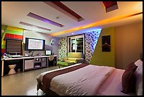 Love hotel room. Daegu, South Korea ( color)