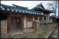 Yangodang residence. Hahoe Folk Village, South Korea ( color)