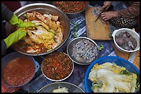 Kimjang kimchi prepared in early winter. Gyeongju, South Korea ( color)