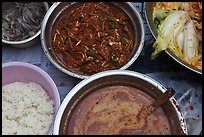 Korean kimchi ingredients. Gyeongju, South Korea (color)