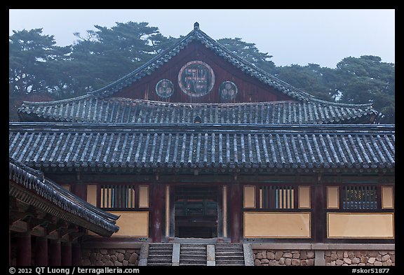 Museoljeon hall, Bulguk-sa. Gyeongju, South Korea (color)