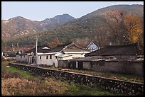 Yongjang-ri village. Gyeongju, South Korea ( color)