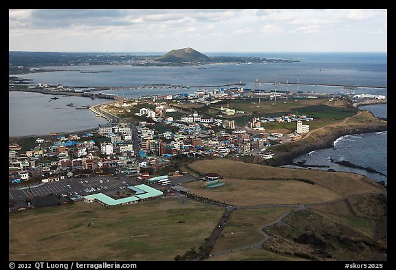 Seongsang-ri. Jeju Island, South Korea (color)