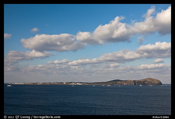 U-do Island. Jeju Island, South Korea (color)