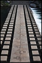 Stream crossing, Seogwipo. Jeju Island, South Korea (color)