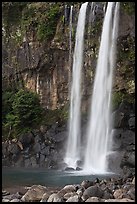 Jeongbang Pokpo Falls, Seogwipo. Jeju Island, South Korea ( color)