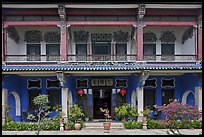 Facade, Cheong Fatt Tze Mansion. George Town, Penang, Malaysia