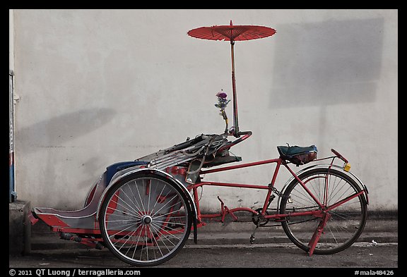 Trishaw. George Town, Penang, Malaysia