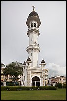 Minaret, Masjid Kapitan Keling. George Town, Penang, Malaysia ( color)