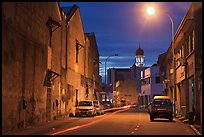 Street at night. George Town, Penang, Malaysia