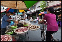 Street market, chinatown. George Town, Penang, Malaysia (color)