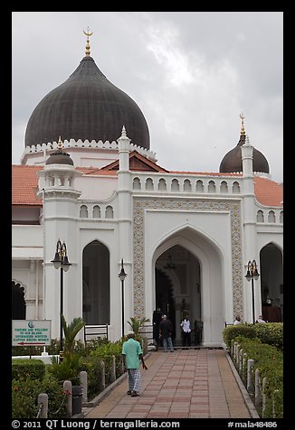 Front entrance, Masjid Kapitan Keling. George Town, Penang, Malaysia