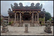 Khoo Kongsi facade. George Town, Penang, Malaysia