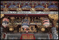 Lanterns and ceramics, Khoo Kongsi. George Town, Penang, Malaysia ( color)