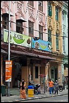 Shophouses, Little India. Kuala Lumpur, Malaysia