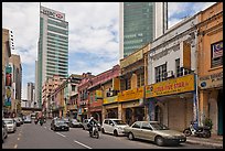 Lebuh Ampang street, Little India. Kuala Lumpur, Malaysia