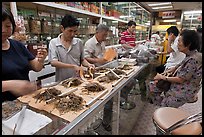 Store selling traditional Chinese medicine herbs. Kuala Lumpur, Malaysia