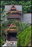 Sultanate Palace, St Paul Hill. Malacca City, Malaysia (color)