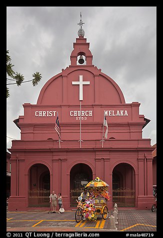Christ Church. Malacca City, Malaysia (color)