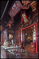 Cheng Hoon Teng traditional Chinese temple. Malacca City, Malaysia ( color)