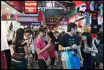 Covered market, Bugis St Market. Singapore (color)