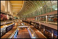 Inside the Shoppes at  Marina Bay Sands. Singapore ( color)