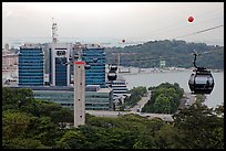 Mount Faber cable car. Singapore ( color)